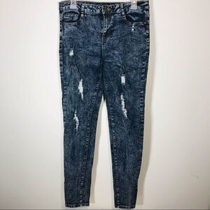 Tinseltown Skinny Distressed Jeans 